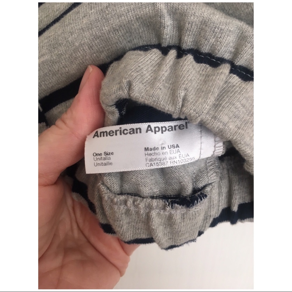 AA Striped Jersey Jacket 3/4 Sleeves Blazer O/S - Picture 4 of 4